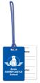 .020 Write-on Luggage Tag with loop attached (2.125" x 3.375") Screen-printed in spot colour(s) including imprint and write-on surface on back