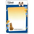 .020 Full Magnetic Back Memo Boards / rectangle with round corners (5.5" x 8.5") Four colour process