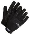 Unlined Synthetic Leather Gloves (Black)
