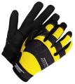 Synthetic Leather Performance Gloves (Yellow)