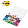 Post-it® Custom Printed Notes Full Color Program 4 x 6 - 50-sheets / 4 Color Process